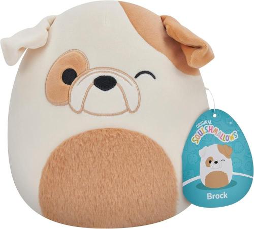 SQUISHMALLOWS 20 CM BROCK THE BULLDOG CANE