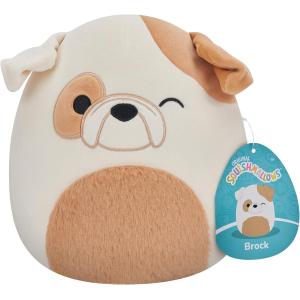 SQUISHMALLOWS 20 CM BROCK THE BULLDOG CANE