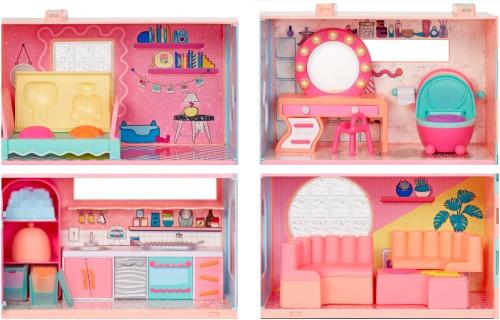 L.O.L. SURPRISE SQUISH SAND MAGIC HOUSE CASA MAGICA CON SORPRESE NASCOSTE NELLA SABBIA