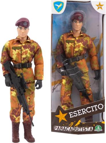 ESERCITO ACTION HERO 30 CM PARACADUTISTA UOMO