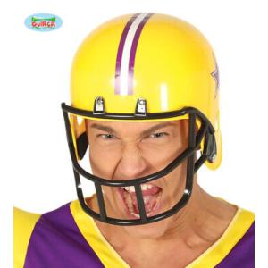 CASCO FOOTBALL AMERICANO GIALLO