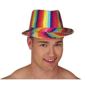 CAPPELLO GANSTER PAILLETTES MULTICOLORE