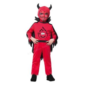 COSTUME DIAVOLETTO BABY TAGLIA 2-3 ANNI