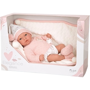 ARIAS - BAMBOLA REBORN BEBÈ 40 CM NOEMI CON 14 SUONI CORPO MORBIDO 60754