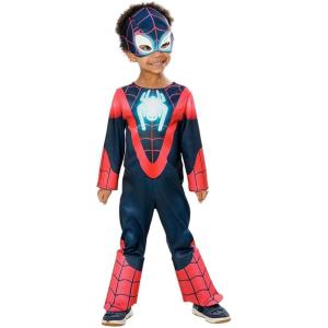 COSTUME SPIDEY SPIDERMAN MILES MORALES BAMBINO - TAGLIA 2-3 ANNI