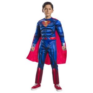 COSTUME SUPERMAN BLACK LINE DELUXE BAMBINO MISURA 3-4 ANNI