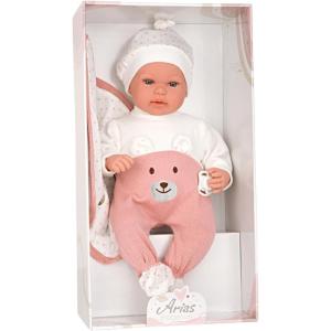 ARIAS - BAMBOLA REBORN BEBÈ LULÙ 45 CM CORPO MORBIDO RIDE 65351
