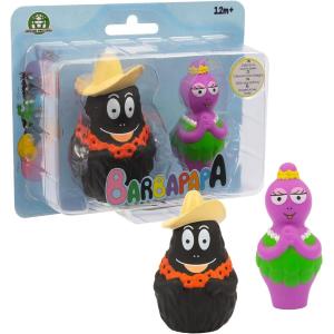 BARBAPAPA PERSONAGGI 8 CM BLISTER DOPPIO BARBABARBA E BARBABELLA