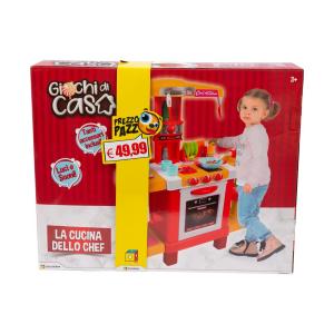 PREZZO PAZZO GIOCHI DI CASA - CUCINA H CM.87 CON ACCESSORI