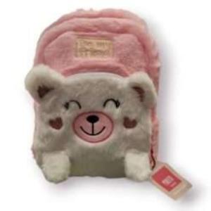 MINI ZAINO PELUCHE WHITE BEAR PERLETTI TOYS