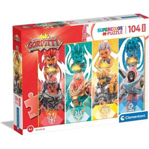 PUZZLE SUPERCOLOR MAXI GORMITI 104 PEZZI