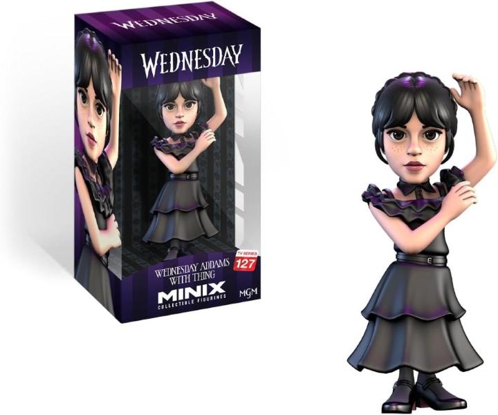 MINIX - MERCOLEDÌ ADDAMS 12 CM NETFLIX VESTITO DA BALLO