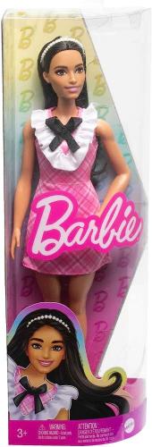 BARBIE FASHIONISTAS BAMBOLA VESTITO ROSA CON CERCHIETTO 209