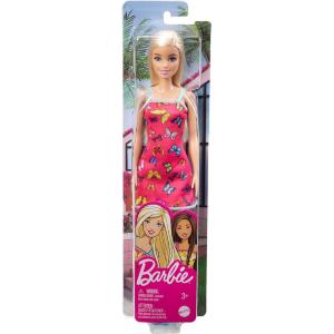 BARBIE TRENDY CON VESTITO ROSA FARFALLE 