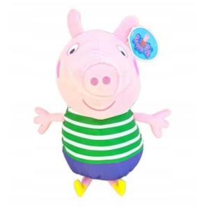 PEPPA PIG PELUCHE 50 CM GEORGE CAMICIA A RIGHE XXL