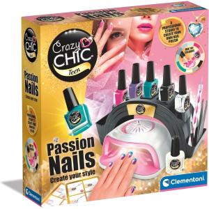 CRAZY CHIC - TEEN PASSION NAILS KIT DECORAZIONE UNGHIE 