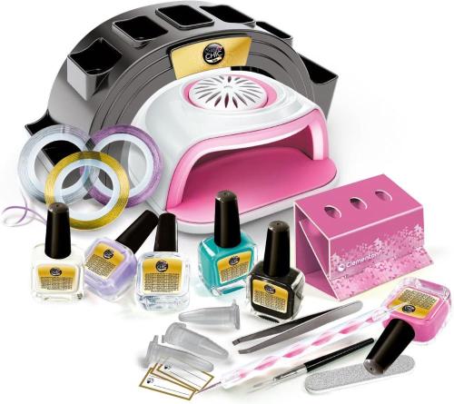 Prodotto: CLE-18784 - CRAZY CHIC TEEN PASSION NAILS KIT DECORAZIONE UNGHIE  - CLEMENTONI