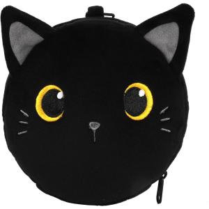 CUSCINO CON MASCHERINA BLACK CAT