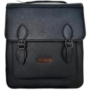 ZAINETTO FINTA PELLE SATCHEL BACKPACK MERCOLEDÌ ADDAMS