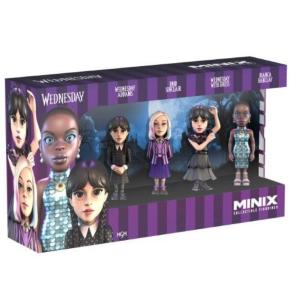 MINIX MERCOLEDÌ ADDAMS 12 CM SET 4 PZ 