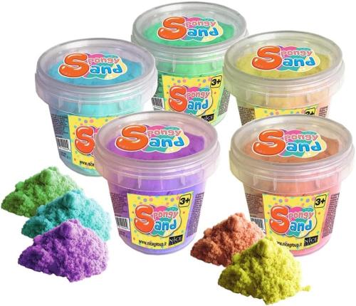 SPONGY SAND ABC KIT SABBIA COLORATA EDUCATIVA