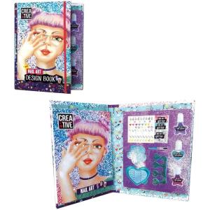 CREATIVE LIBRO CON SMALTI COLORATI PER UNGHIE MAKE UP