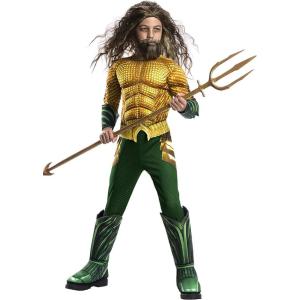 COSTUME AQUAMAN DELUXE BAMBINO TAGLIA 5-7 ANNI