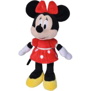 PELUCHE DISNEY MINNIE ABITO ROSSO 20 CM