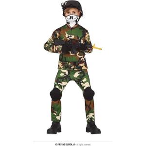 COSTUME MILITARE TAGLIA 14-16 ANNI