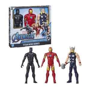 SET 3 PERSONAGGI AVENGERS TITAN HERO