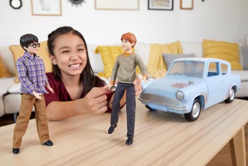 HARRY POTTER E RON CON MACCHINA VOLANTE 50CM