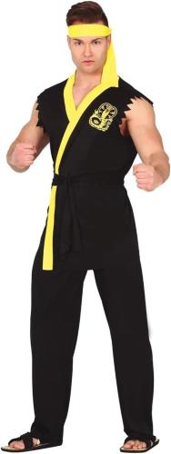 COSTUME GUERRIERO LOTTATORE ARTI MARZIALI COBRA KAI TAGLIA 52-54 L