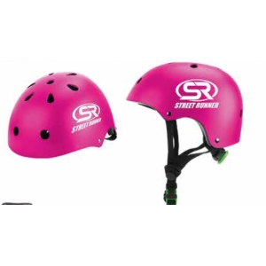 PLAY OUT - CASCO FUCSIA BICI / SKATE/ PATTINI