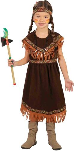 Prodotto: GUI-82721 - COSTUME DA INDIANA BAMBINA MIS. 7-9 ANNI - GUIRCA