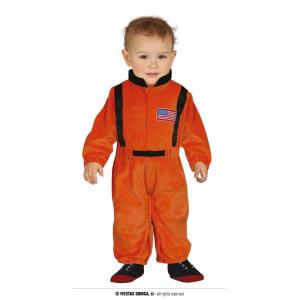 COSTUME ARANCIONE DA ASTRONAUTA BAMBINO 18 – 24 MESI