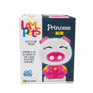 GIO' BABY - LAMPADA MAIALE PRINCESS PIG B RICARICABILE GGI230336