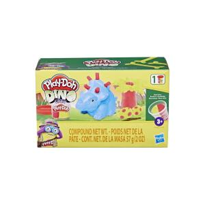 PLAYDOH DINOCREW DINOSAURO BLU TRICERATOPO