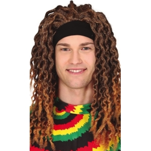 PARRUCCA RASTA CON NASTRO