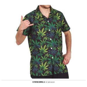 CAMICIA CON FANTASIA MARIJUANA ADULTO 52-54 (L)