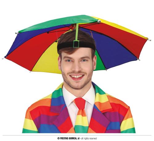 Testa Portatile Cappello Ombrello Parasole Testa Ombrello Cappello