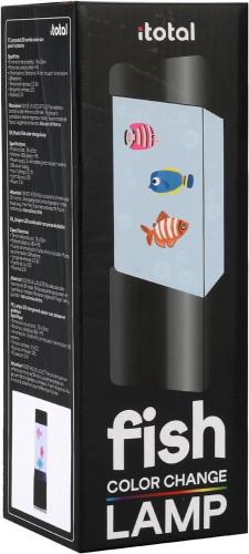 LAMPADA CON PESCI SQUADRATA