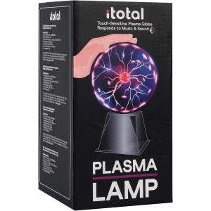 LAMPADA PLASMA MAGICA SENSIBILE AL TOCCO E AL SUONO 5 DA 6 POLLICI