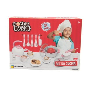 GIOCHI DI CASA - SET DA CUCINA CON ALIMENTI