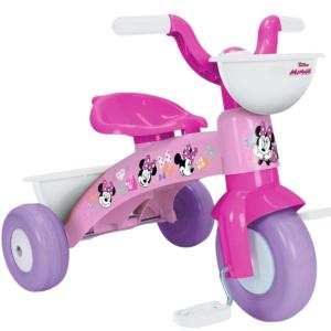 TRICICLO MINNIE CON CESTINO ANTERIORE E POSTERIORE