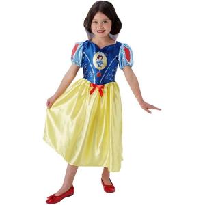 COSTUME BIANCANEVE DELUXE TAGLIA L 7-8 ANNI