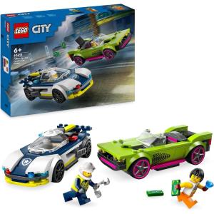 LEGO CITY POLICE INSEGUIMENTO DELLA MACCHINA DA CORSA