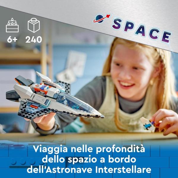 LEGO CITY SPACE ASTRONAVE INTERSTELLARE
