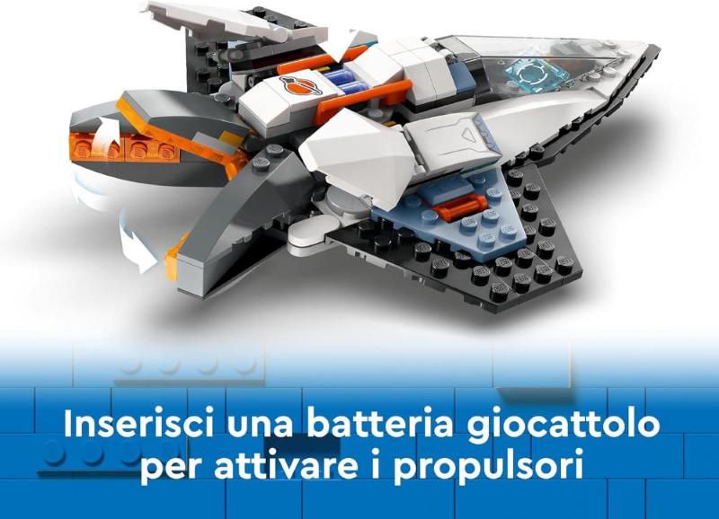LEGO CITY SPACE ASTRONAVE INTERSTELLARE