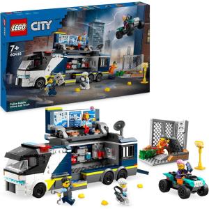 LEGO CITY POLICE CAMION LABORATORIO MOBILE DELLA POLIZIA