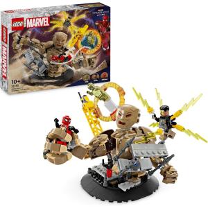 LEGO SUPER HEROES MARVEL SPIDERMAN UOMO SABBIA BATTAGLIA FINALE